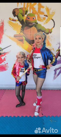 Костюм детский Харли Квин 128-140