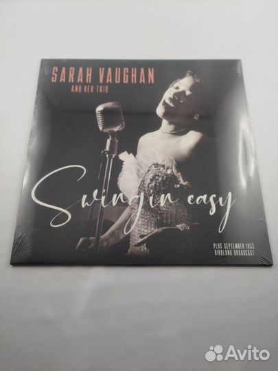 Sarah Vaughan And Her Trio - Swingin' Easy (LP)