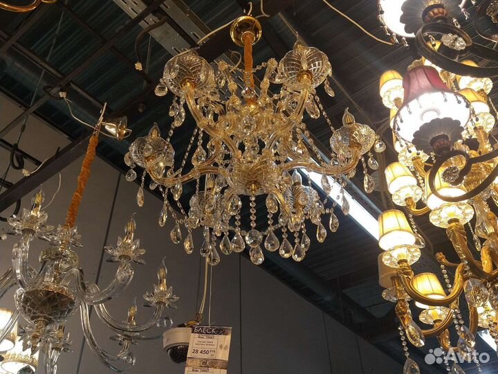Люстра хрустальная