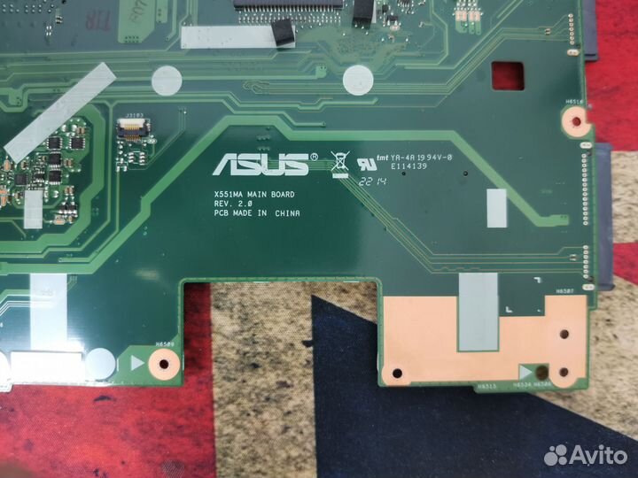 Материнская плата Asus x551ma main board rev. 2.0