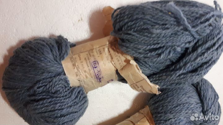 Нитки 100 шерсть СССР