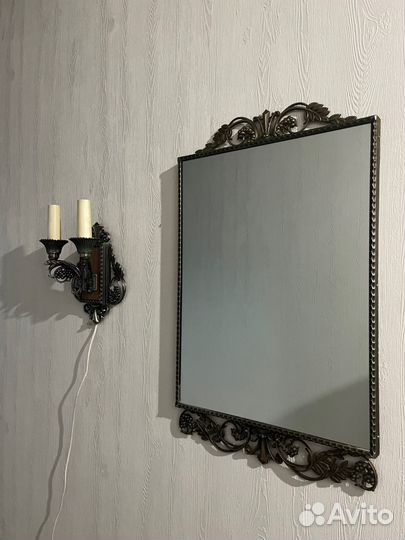 Зеркала, светильники, люстры времен СССР