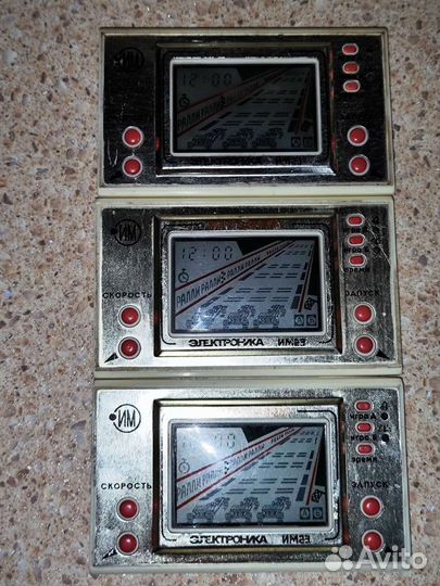 Игра электроника АВТОСЛАЛОМ им23