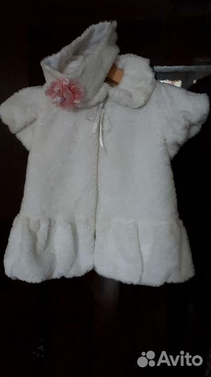 Шубка из иск.меха для новогоднего утренника или св