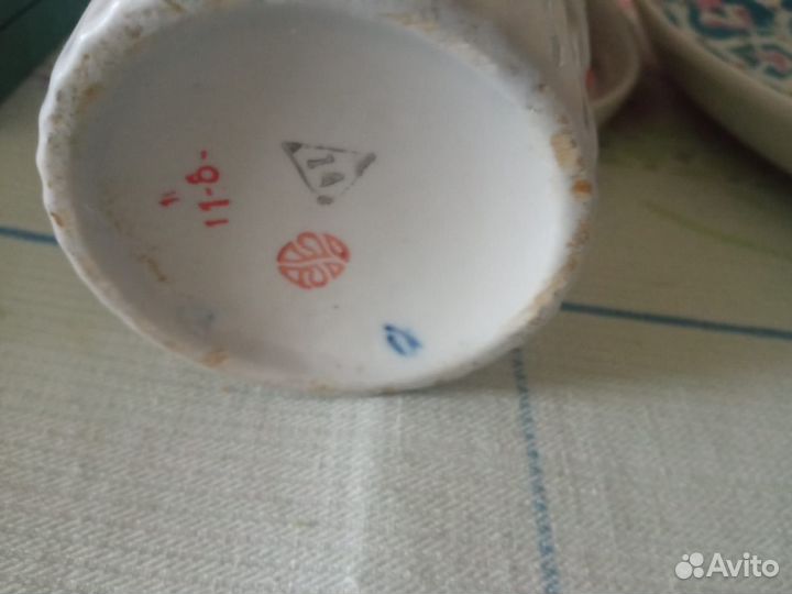 Фарфор СССР олимпиада агитация лфз