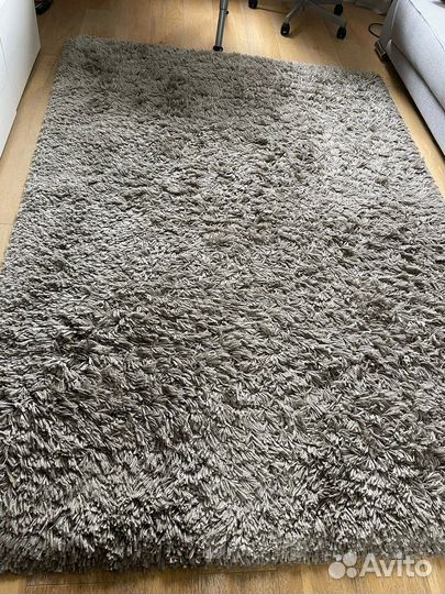 Ковер IKEA серый Gaser 170x240