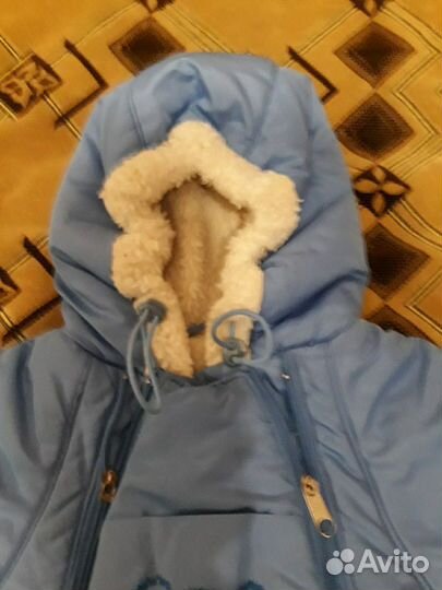 Комбинезон трансформер на овчине