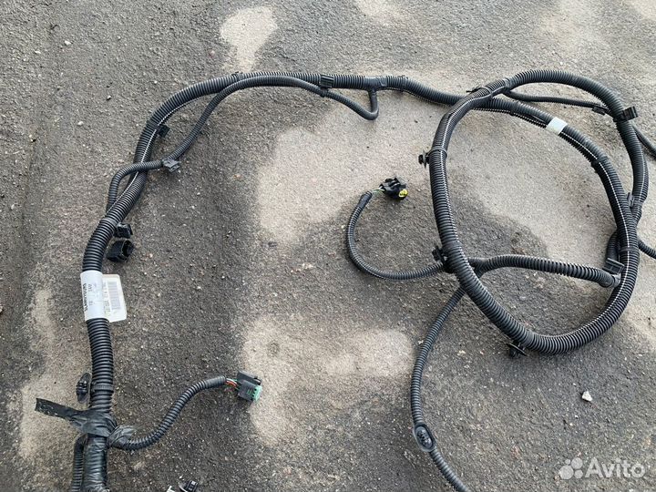 Проводка переднего бампера Jumpy 3