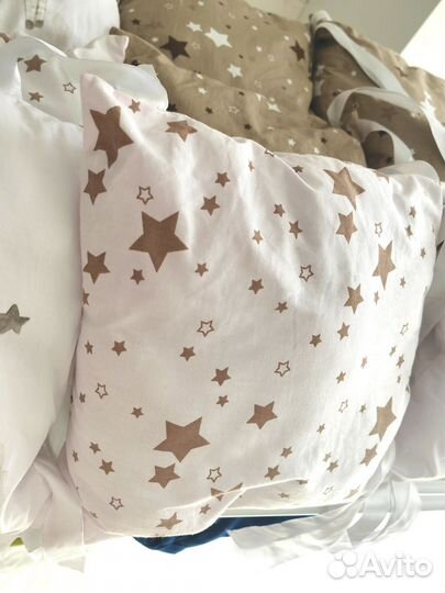 Бортики в детскую кроватку