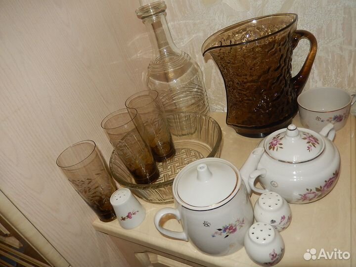 Посуда для сервировки времен СССР