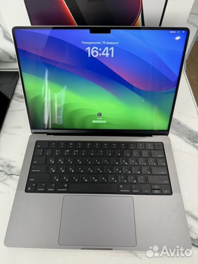 Macbook pro 14 m1 16gb 512gb