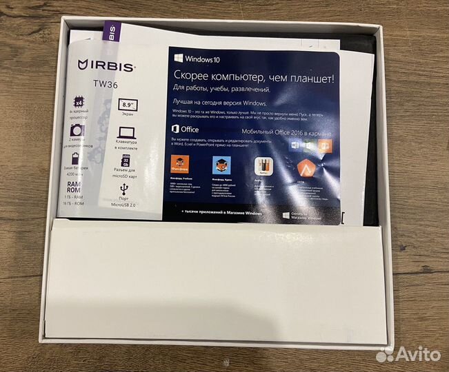 Планшет irbis tw36