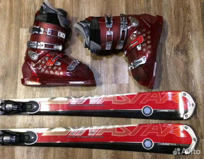 Лыжи Dynastar Contact 9 и ботинки Salomon 120