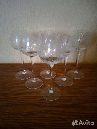 Бокалы СССР: хрусталь, стекло