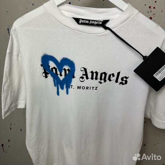 Футболка Palm Angels Sprayed Logo