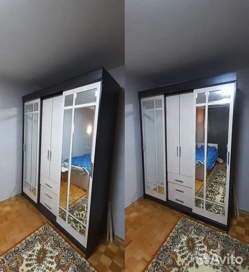 Шкаф купе Маэстро Венге (1,7)