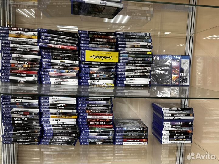 Диски на ps4 (возможен обмен)