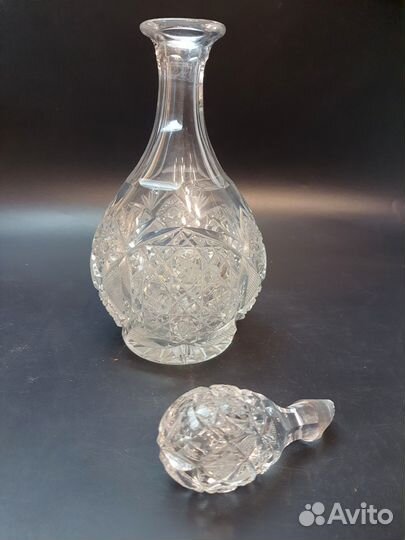 Графин хрустальный винтажный СССР