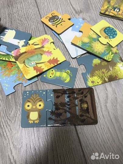 Игры развивающие пазлы