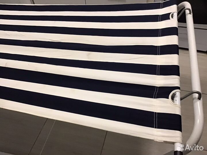 Шезлонг, гамак с подставкой для дачи