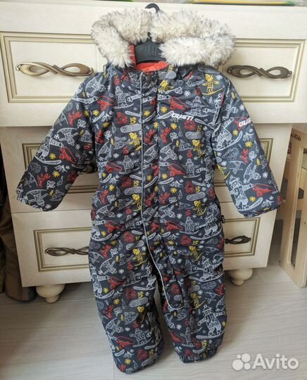 Зимние комбинезоны baby go, reima 86, 92