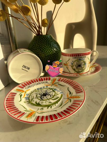 Фарфоровый комплект Dior