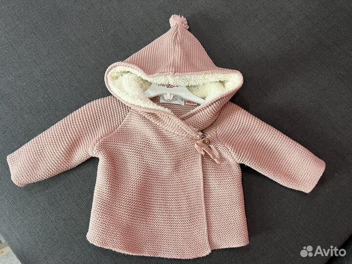 Пальто для девочки zara 68