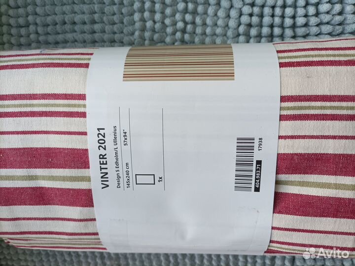 Скатерть хлопок новогодняя IKEA Winter