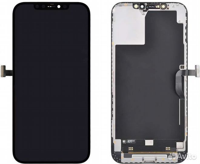 Дисплей для iPhone 12 Pro Max Черный - оригинал