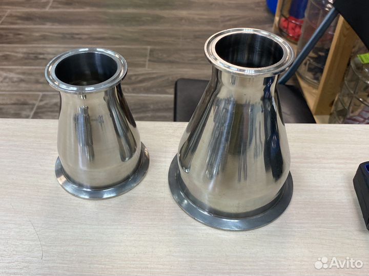 Переходы Кламп 1,5 2 4 Резьба 1/2 3/4 1 DN 32 40