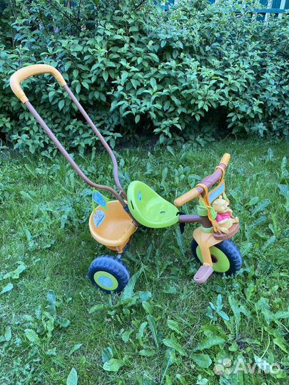 Детский 3-х колёсный велосипед с ручкой