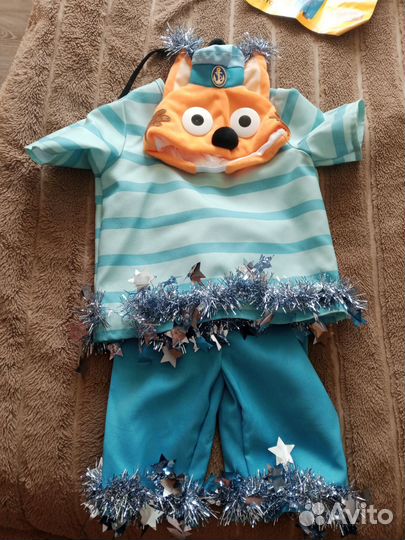 Костюм новогодний коржик