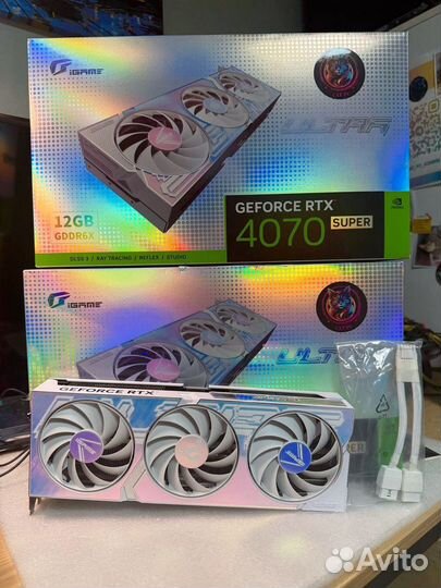 Colorful igame ultra RTX 4070 Super White (Новая)