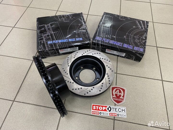 Тормозные диски перед Toyota Land Cruiser 200 2008