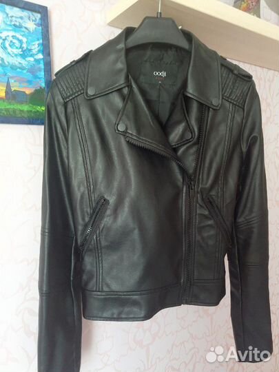 Куртка на девушку из экокожи