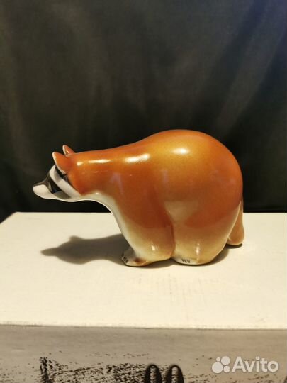 Керамическая статуэтка енот СССР