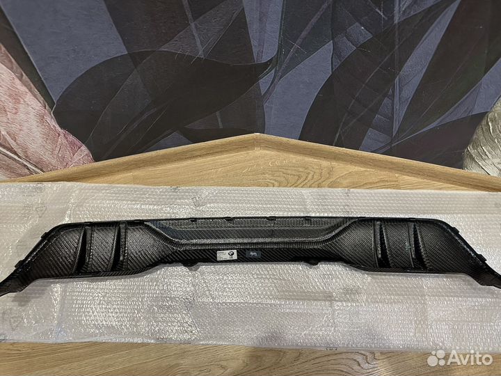 Диффузор карбон BMW G05 оригинал