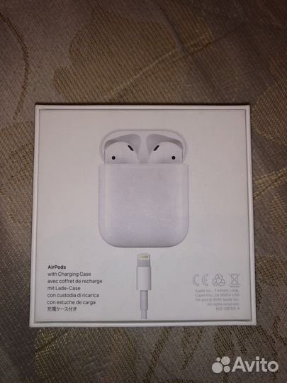 Коробка от AirPods