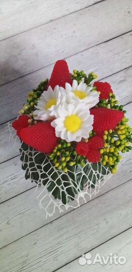 Букет цветов из мыла