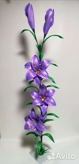 Ростовые цветы светильники из изолона