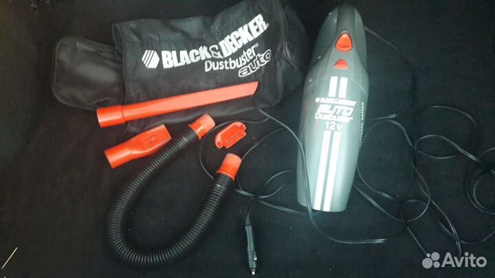 Автомобильные чехлы, автопылесос black decker