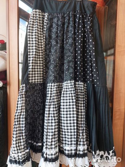 Юбка длинная