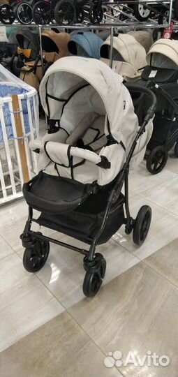 Pituso Коляска 2 в1 Nino короб+прогулка Кожа