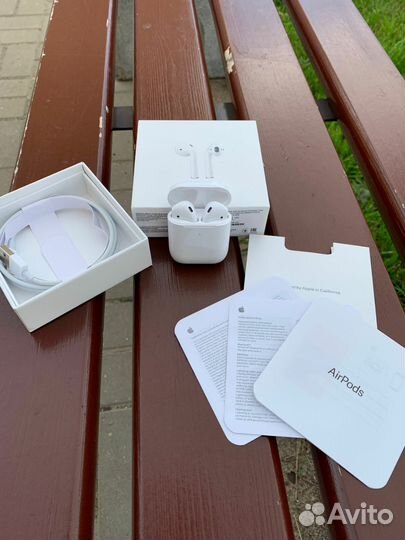 Беспроводные наушники Airpods 2 (новые)