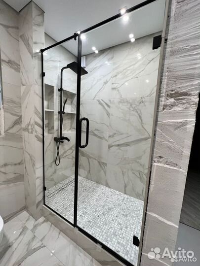 Душевые кабины из каленного стекла