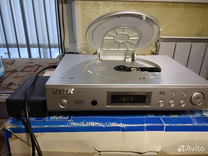 Dvd проигрыватель BBK 917S С верхней загрузкой Ком