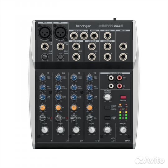 Микшер behringer xenyx 802S