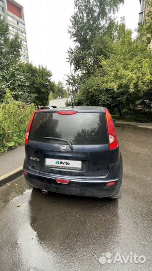 Nissan Note 1.6 AT, 2008, 168 500 км