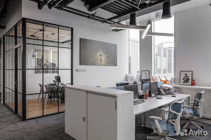 Стеклянные перегородки для интерьера