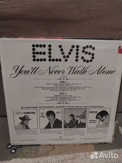 Elvis Presley пластинки